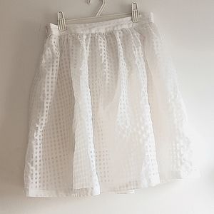 Remere Collection White Skirt